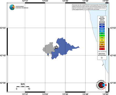 Mappa MCS - territori comuni