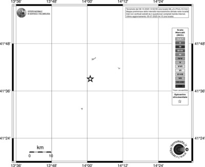 Mappa MCS - territori delle località