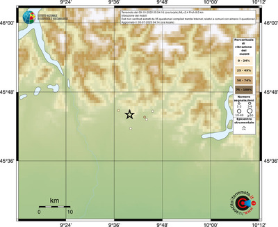 Mappa comuni con almeno 3 questionari