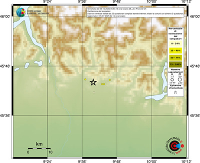 Mappa comuni con almeno 3 questionari