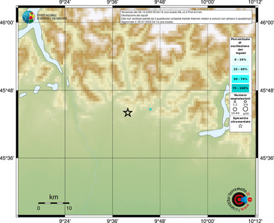 Mappa comuni con almeno 3 questionari