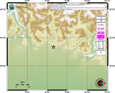 Mappa comuni con almeno 3 questionari