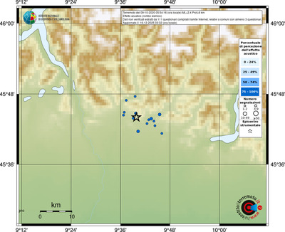Mappa comuni con almeno 3 questionari
