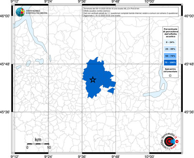 Mappa territorio comunale con almeno 3 questionari
