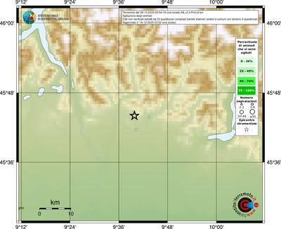 Mappa comuni con almeno 3 questionari