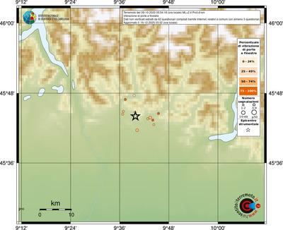 Mappa comuni con almeno 3 questionari