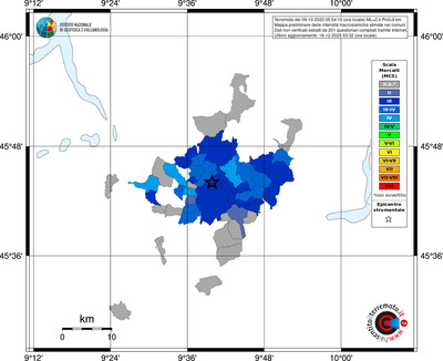 Mappa MCS - territori comuni