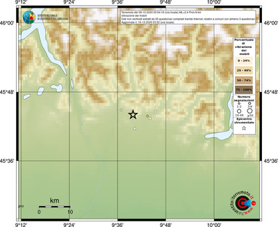 Mappa comuni con almeno 3 questionari