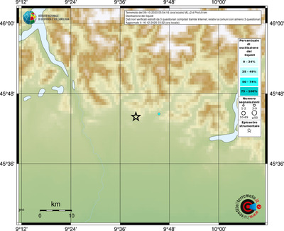 Mappa comuni con almeno 3 questionari