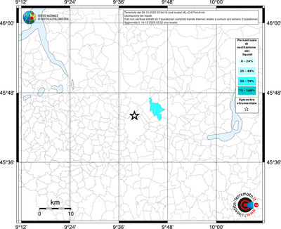 Mappa territorio comunale con almeno 3 questionari