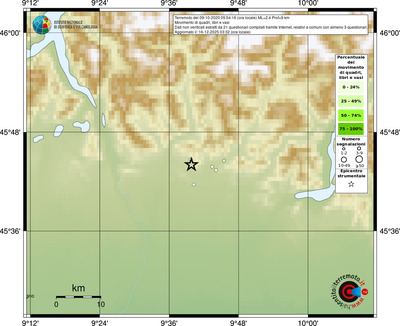 Mappa comuni con almeno 3 questionari
