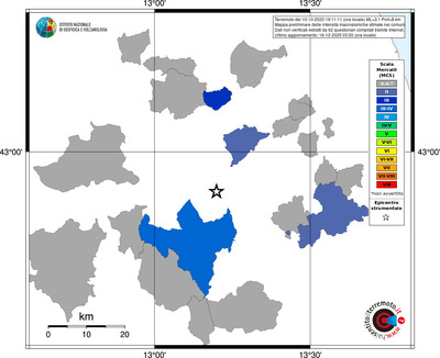 Mappa MCS - territori comuni