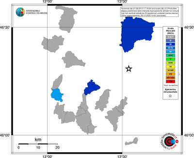 Mappa MCS - territori comuni