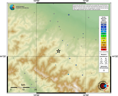 Mappa MCS - comuni