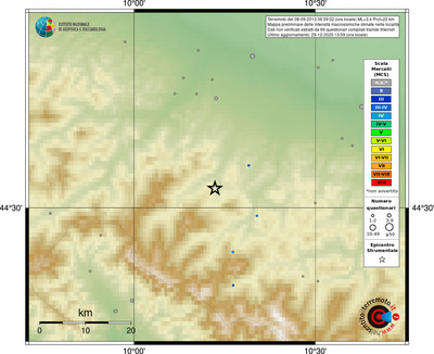 Mappa MCS - località