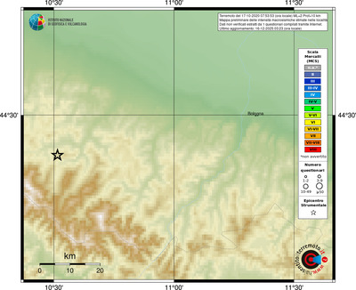 Mappa MCS - località