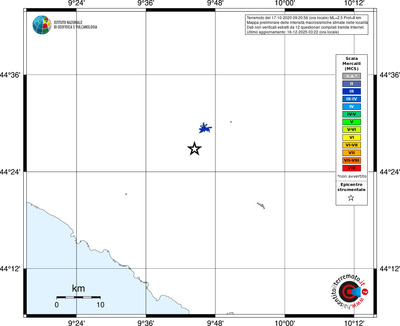 Mappa MCS - territori località