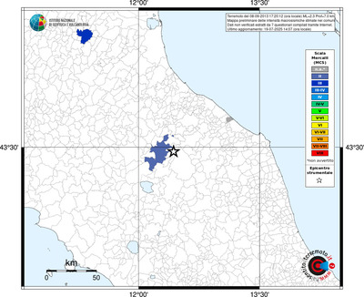 Mappa MCS - territori comunali