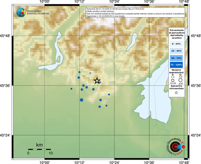 Mappa comuni con almeno 3 questionari
