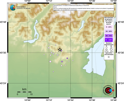 Mappa comuni con almeno 3 questionari