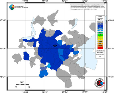 Mappa MCS - territori comuni