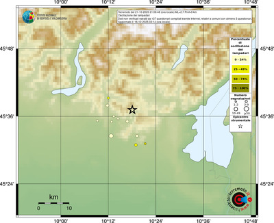 Mappa comuni con almeno 3 questionari