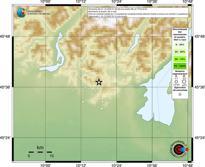 Mappa comuni con almeno 3 questionari