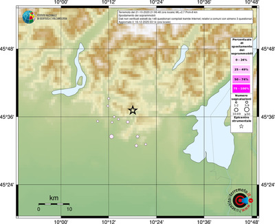 Mappa comuni con almeno 3 questionari