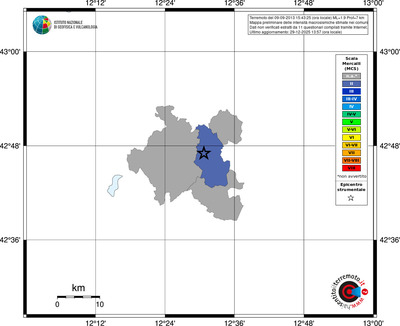 Mappa MCS - territori comuni