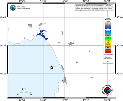Mappa EMS - territori località