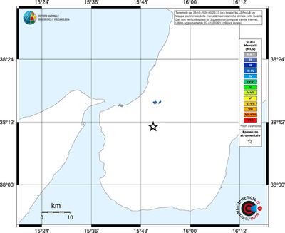Mappa MCS - territori località