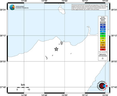 Mappa MCS - territori località