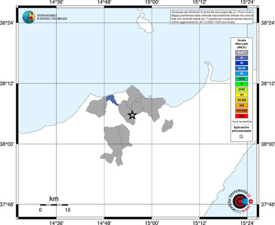 Mappa MCS - territori comuni