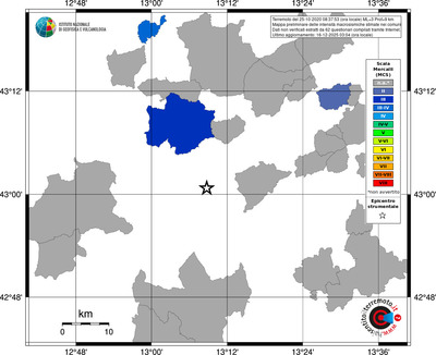 Mappa MCS - territori comuni