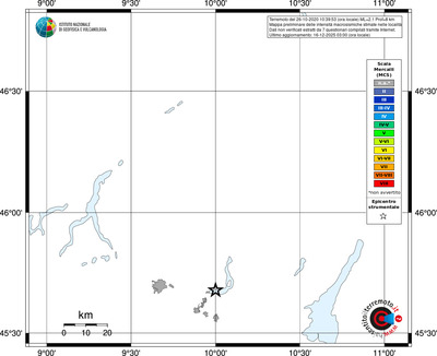 Mappa MCS - territori località