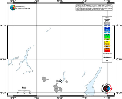 Mappa MCS - territori comuni