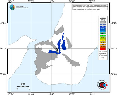 Mappa EMS - territori comuni
