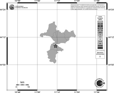 Mappa EMS - territori comuni