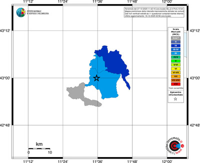 Mappa MCS - territori comuni
