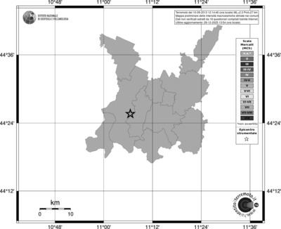 Mappa MCS - territori comuni