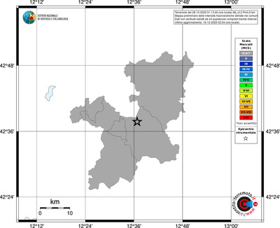 Mappa MCS - territori comuni