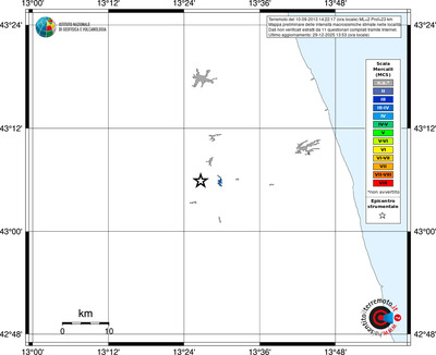 Mappa MCS - territori località