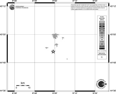 Mappa MCS - territori località