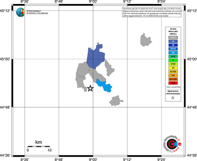 Mappa MCS - territori comuni