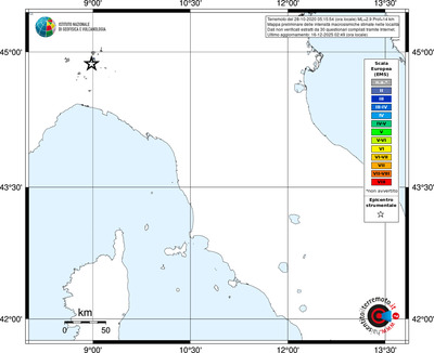 Mappa EMS - territori località