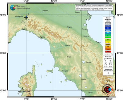 Mappa MCS - località