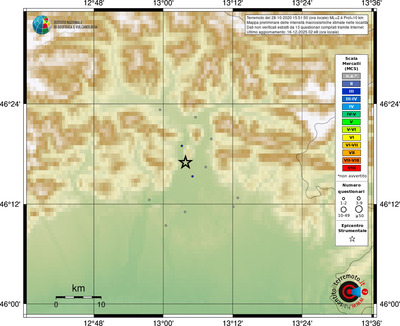 Mappa MCS - località