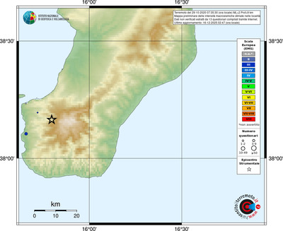 Mappa EMS - località