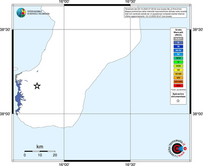 Mappa MCS - territori località