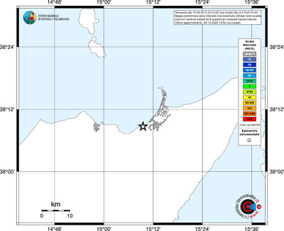 Mappa MCS - territori località